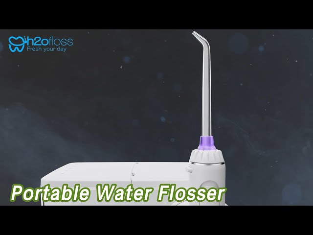 Type C Portable Water Flosser 420ml Reservoir 2500mAh Rechargeable IPX7