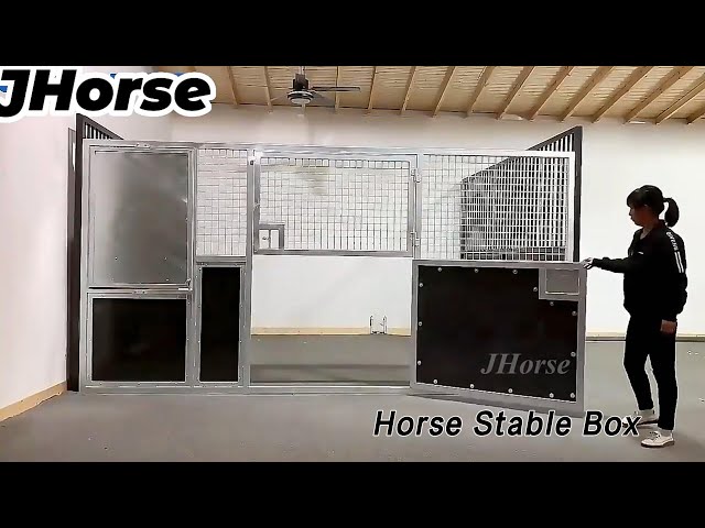 Steel Pipe Horse Stable Box Stall Large Structure Anti Rust For Outdoor