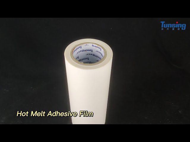 Polypropylene Hot Melt Adhesive Film Foggy Translucent Thermoplastic Bonding