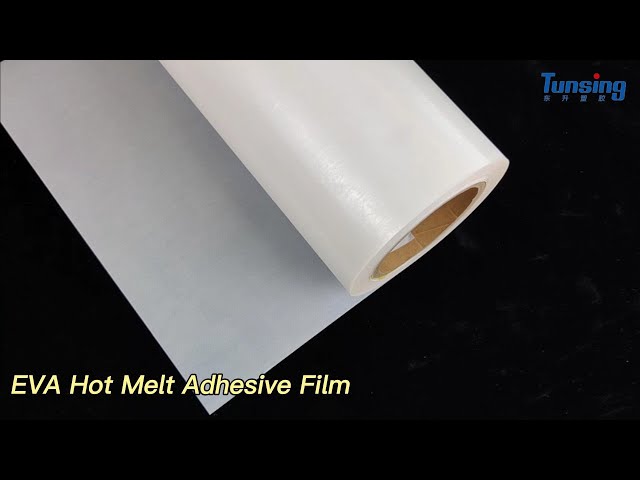 Thermoplastic EVA Hot Melt Adhesive Film White Translucent Excellent Adhesion