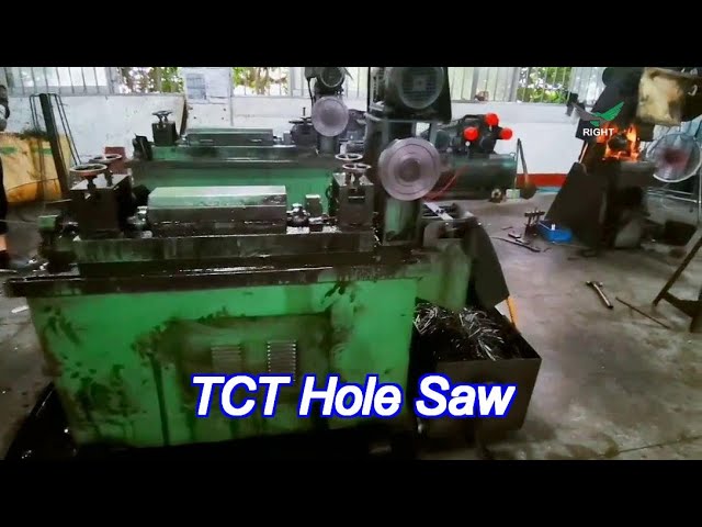 Continuous Tungsten Carbide Tipped Hole Saw For Metal Marble Concrete Oem Available