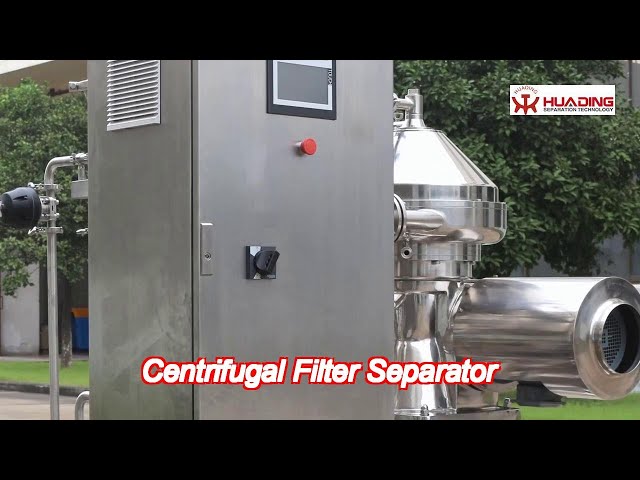 Coffee 220V Centrifugal Filter Separator 200L/H Disc Bowl Centrifuge