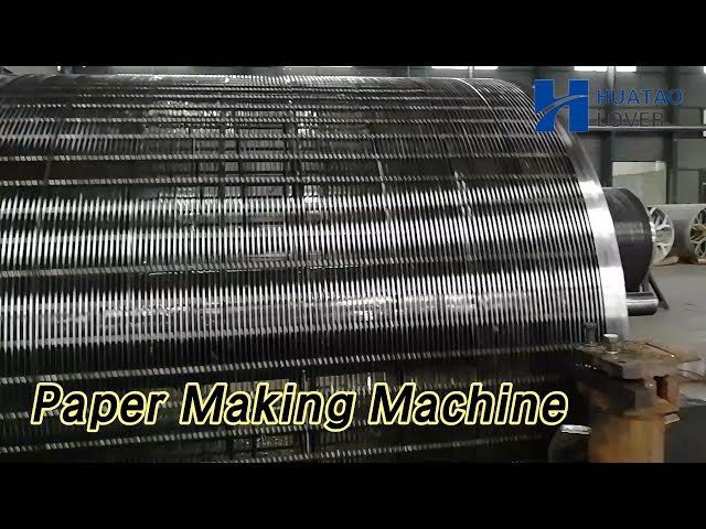 Tissue Paper Making Machine Cylinder Mould Stainless Steel 304 High Speed