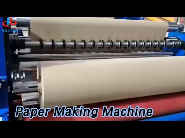 Jumbo Roll Paper Making Machine Slitting Rewind Pneumatic Knife