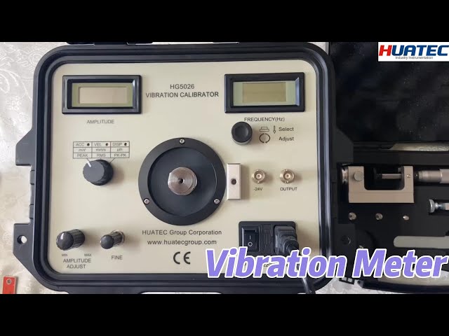 Portable Handheld Shaker Vibration Meter Sine Signal 1 - 1280Hz
