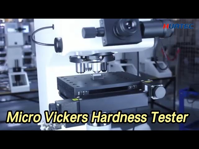 Automatic Turret Micro Vickers Hardness Tester ASTM E92 Auto Focus High Accuracy