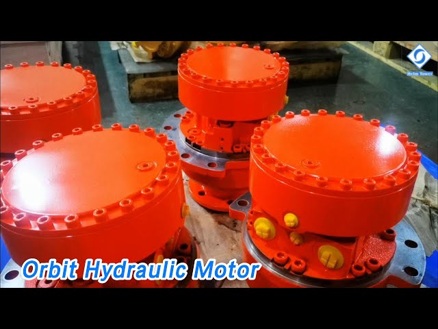 Pistons Orbit Hydraulic Motor High Touque Customized Color For Bobcat