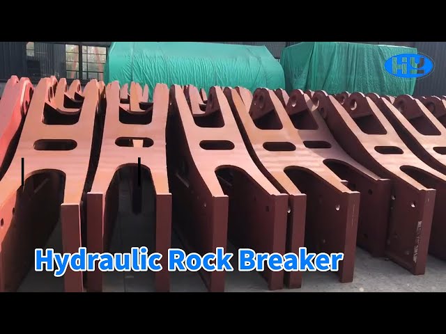 Demolition Hydraulic Rock Breaker 140Mm Dia High Strength Anti Wearing