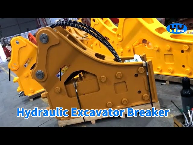 40Cr Hydraulic Excavator Breaker 135mm Dia For Concrete Pavement