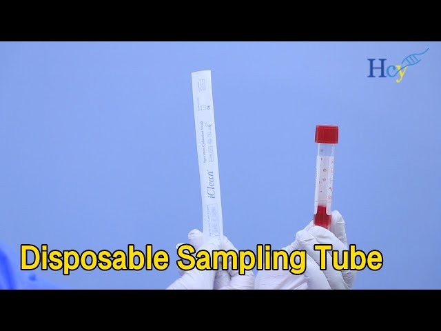 Non Inactivated Disposable Sampling Tube Cryopreservation For Collection