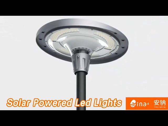 RGB Solar Powered Led Lights UFO IP65 Remote Control For Garden