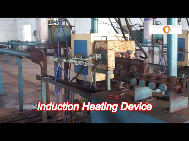 Wire Rope Igbt 50Khz Intermediate Induction Heating Machine