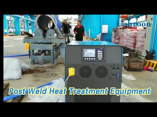 High Frequency Post Weld Heat Treatment Equipment 80KVA For Wellhead Preheating