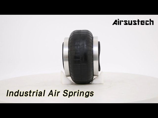 Single Convoluted Industrial Air Springs Replacement With Flange