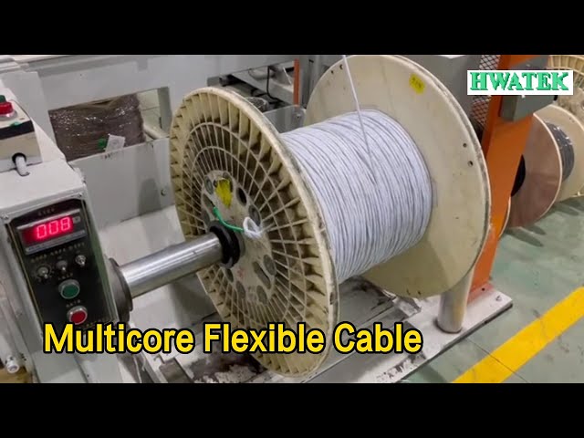 Dual Shield Multicore Flexible Cable 30V UL2725 Tinned Copper Stranded