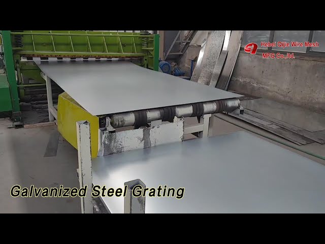 Hot Dip Galvanized Steel Grating Flat Non Alloy Anti Rust For Construction