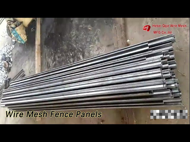 Metal Wire Mesh Fence Panels W Profile Galvanized Decorative