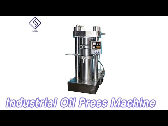 Sesame Industrial Oil Press Machine Extraction Equipment 16kg / Batch Hydraulic