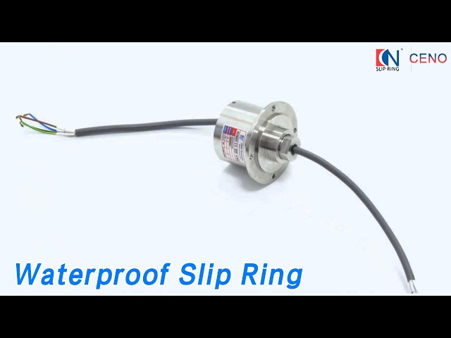 Electrical Waterproof Slip Ring Assemblies Explosion Proof IP67 Low Torque