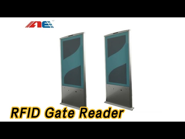 Library UHF RFID Gate Reader 95mA 120CM Width Security Anti Theft