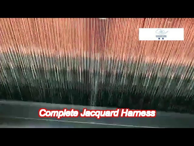 Lx 1600 1152 Hook 8 Repeats Jacquard Harness Set For Textile Machinery Harness Cord