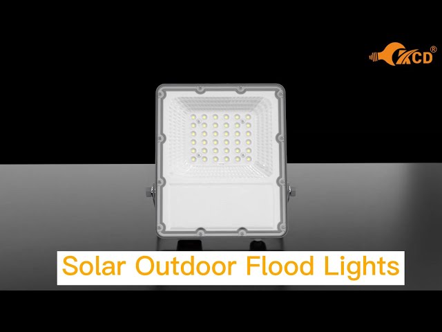TK02 Waterproof Solar Outdoor Flood Lights Integrated Sensor With 350° Adjustable Bracket