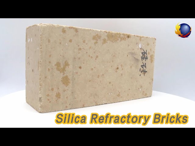 Heat Resistant Silica Refractory Bricks Lightweight For Blast Furnace / Hot Blast Stove