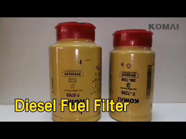 Pre - Fuel Diesel Fuel Filter 2656F853 2656F501 Depth Type Circular Pore