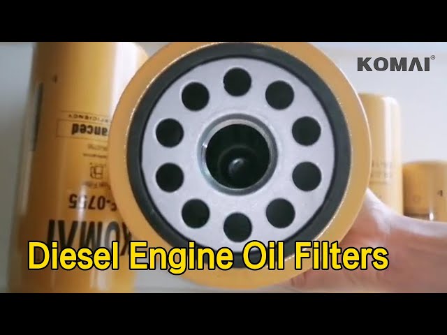 Auto Diesel Engine Oil Filters 1R0739 1R1807 Gradient Filter Long Life
