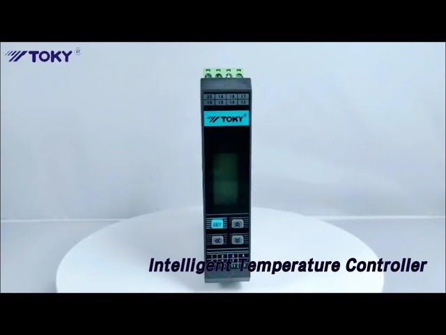 Rail Type Intelligent Temperature Controller RS485 High Accuracy Analog output
