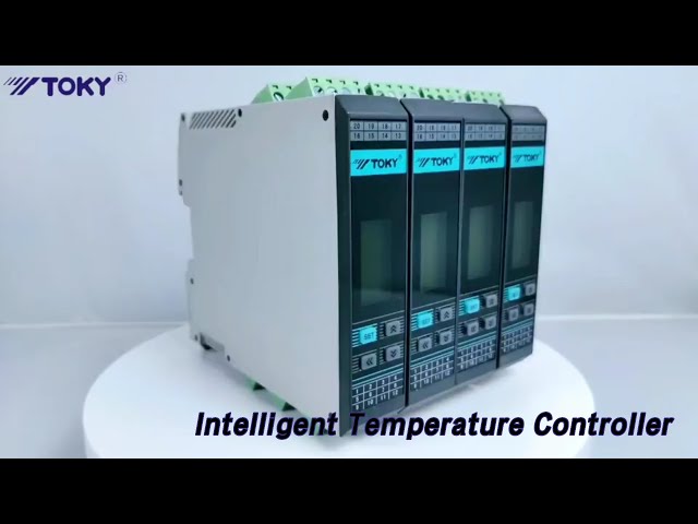RS485 Intelligent Temperature Controller IEC 61010 1 Guide Rail Type
