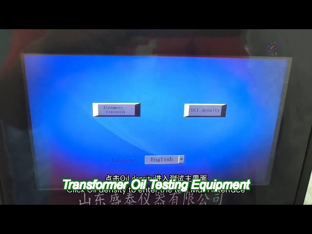 Transformer Oil Testing Equipment Sh102 Petroleum Product Density Tester (Densimeter Method) Electri