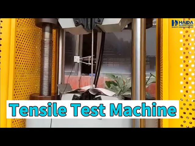 30T-200T Double Column Hydraulic Tensile Test Machine PC Display Manual Controller