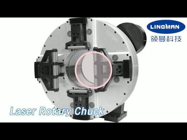 Full Stroke Laser Rotary Chuck 1.5KN Pneumatic For Cutting Machine