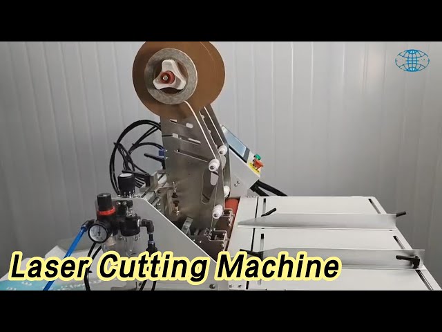Adhesive Tape Laser Cutting Machine Semi Automatic With Two Applicators