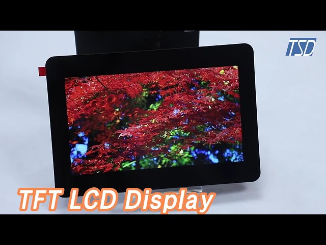 RGB Interface TFT LCD Display Module 7 Inch Anti Glare With Cover Lens