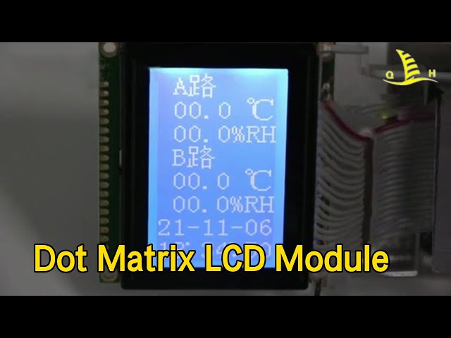 Graphic Dot Matrix LCD Module STN 128 x 64 Dots Transflective Positive