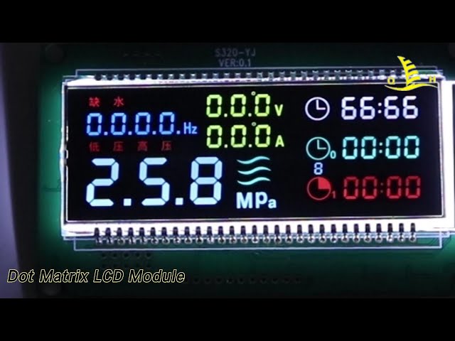 IC Dot Matrix LCD Module 160 X 128 5.0V Positive Transflective