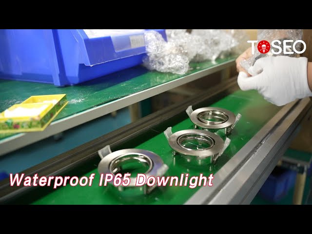Ceiling Waterproof IP65 Downlight Die Cast Alum GU5.3 / GU10 For Bathroom