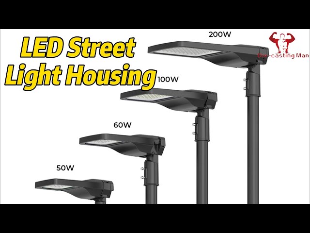 Led Die Casting Housing Waterproof High Luminous For Street Lamp