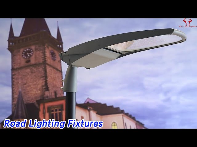 LED Road Lighting Fixtures Die - Cast Aluminum High Luminous For Street