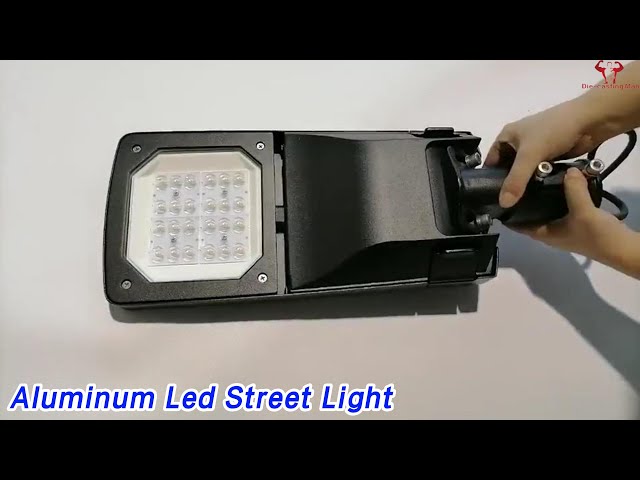 Outdoor Aluminum LED Street Light 50W 6500K IP66 Dust Proof