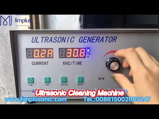 Saw Blade Ultrasonic Instrument Cleaner Dust Remover Contaminant With 40Khz Frequency