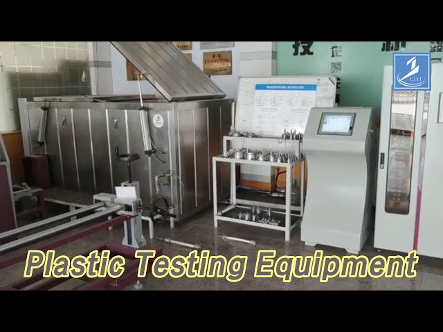 Hydrostatic Pressure Plastic Testing Equipment 3 Stations 20Mpa For Pipe