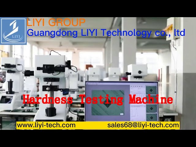Automatic Turret Hardness Testing Machine Digital Micro Vickers With LCD Screen