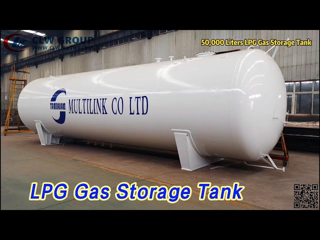 Propane / Butane LPG Gas Storage Tank 30 Tons 60000 Liters Q345R
