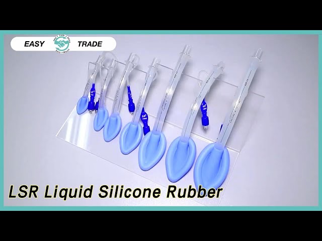 Transparent LSR Liquid Silicone Rubber Platinum Cured For Medical Products