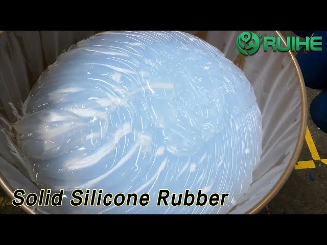 Molded Solid Silicone Rubber High Elongation Medical / Food Grade