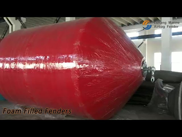 Boat Foam Filled Fenders EVA 200mm Dia Wear Resistant For Ship Docking