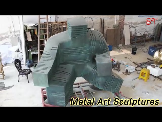 Large Metal Art Sculptures Bronze Abstract Outdoor For Decoration